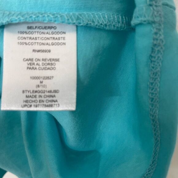 gb girls 2 piece blue ruffle set size M 8/10 nwt - Picture 8 of 9